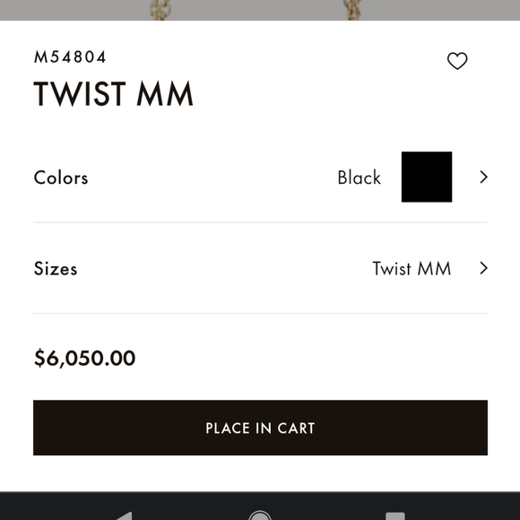 Louis Vuitton Twist MM black - Picture 4 of 6